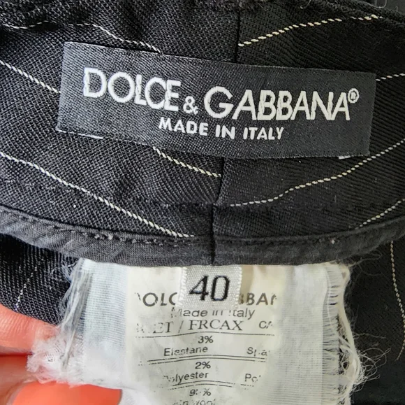 D&G women wool skinny pants, size 40 IT, 4 US - Picture 2 of 6